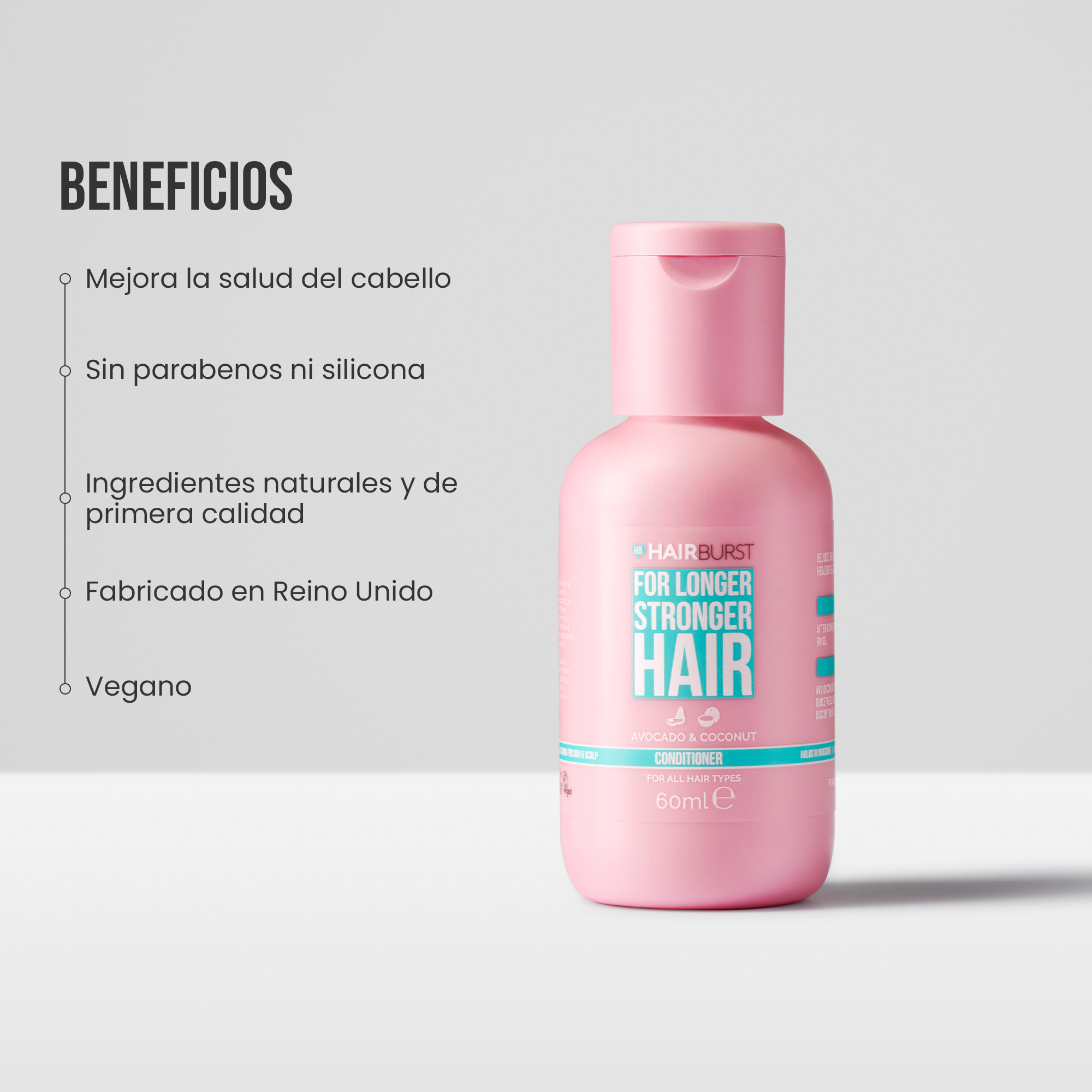 Mini  Acondicionador para un Pelo más Largo y Fuerte