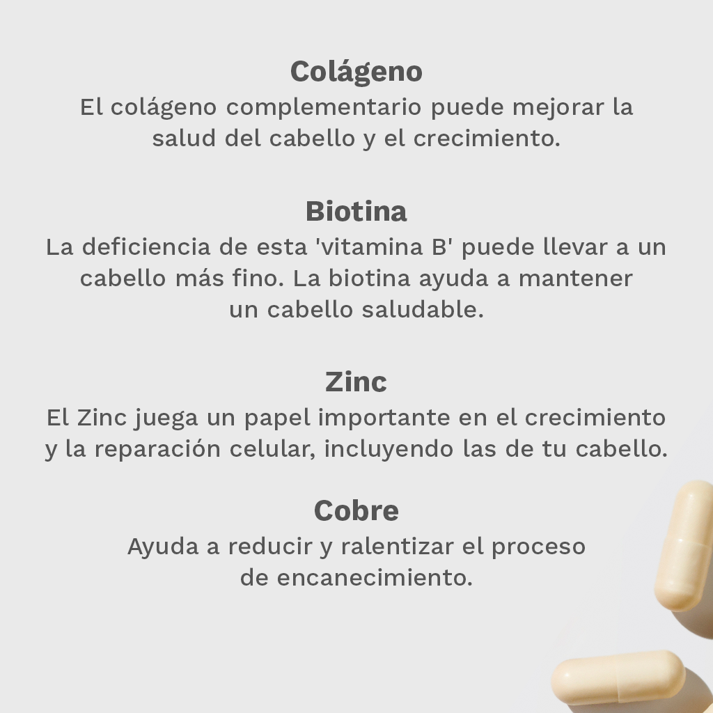 Vitaminas Capilares para Mujeres de +35