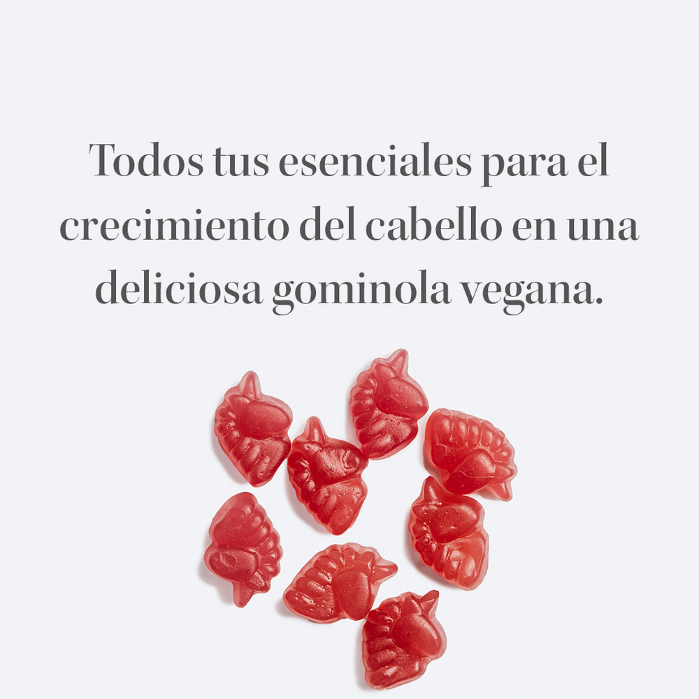 Gominolas Veganas Crecimiento Capilar