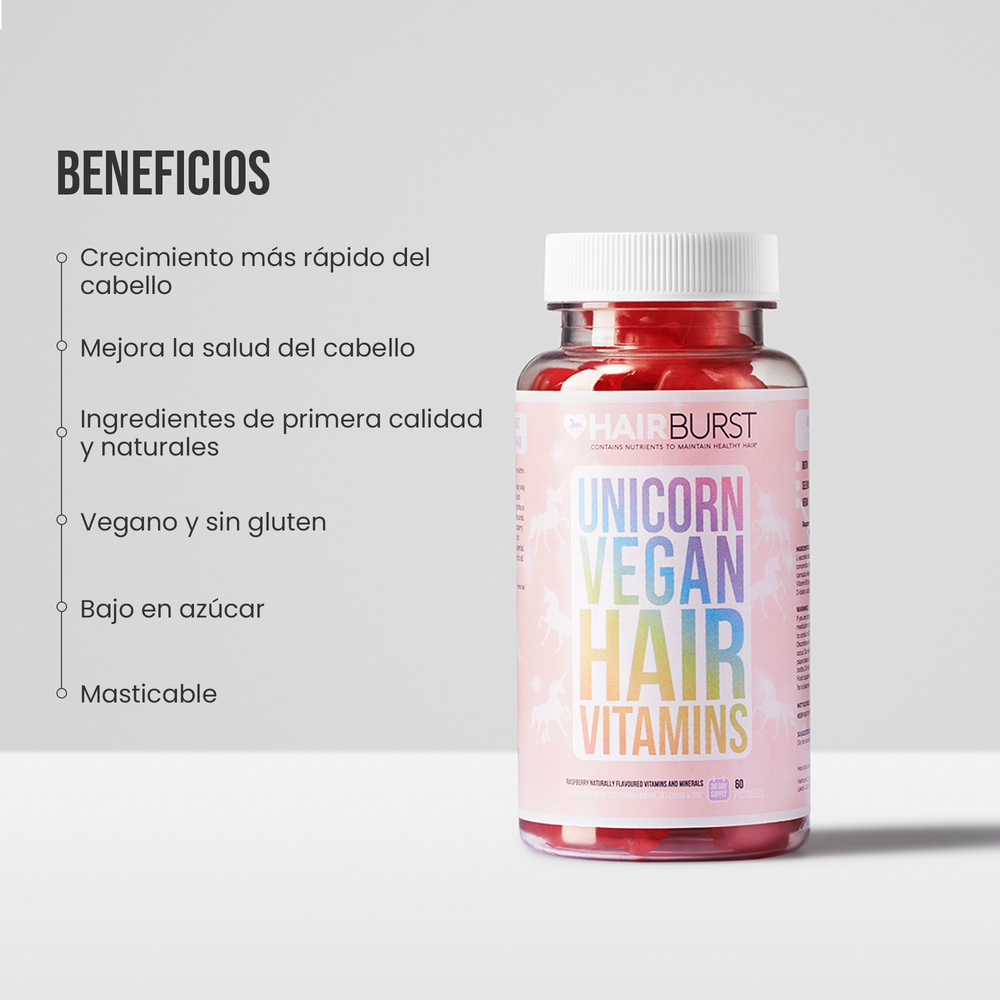 Gominolas Veganas Crecimiento Capilar Suscripción Trimestral